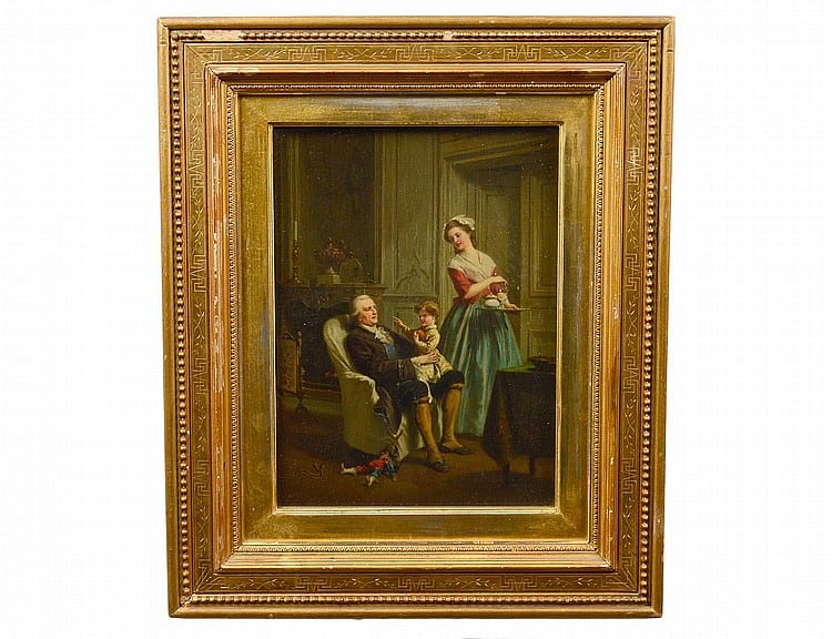 Prudent Louis Leray comparable auction result: prudent louis leray french 1820 1879