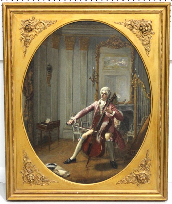 Ferdinand Pitard Oil Painting on Canvas Circa 1850 sold by Bruce Kodner Galleries, lot 178 — auction record photograph