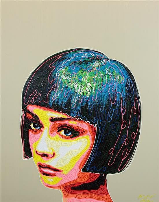 Stanley Clifford comparable auction result: stanley clifford usa mischa synthetic polymer paint on canvas