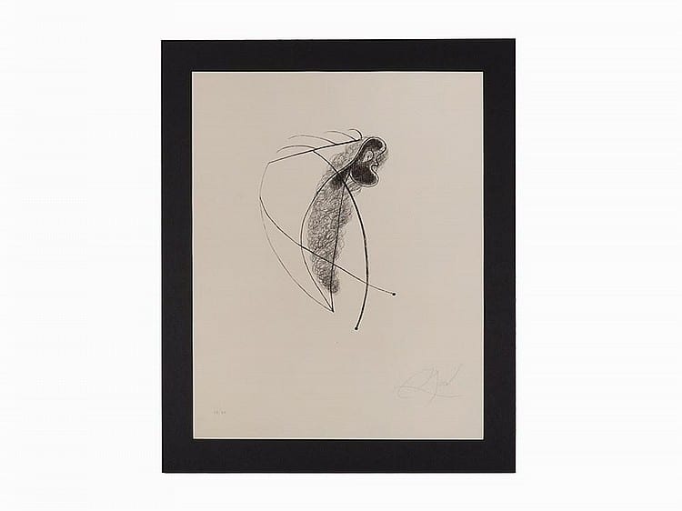 Joan Miró, Lithograph, 'Lithograph III', 1930 sold by Auctionata US, lot 50 — auction record photograph