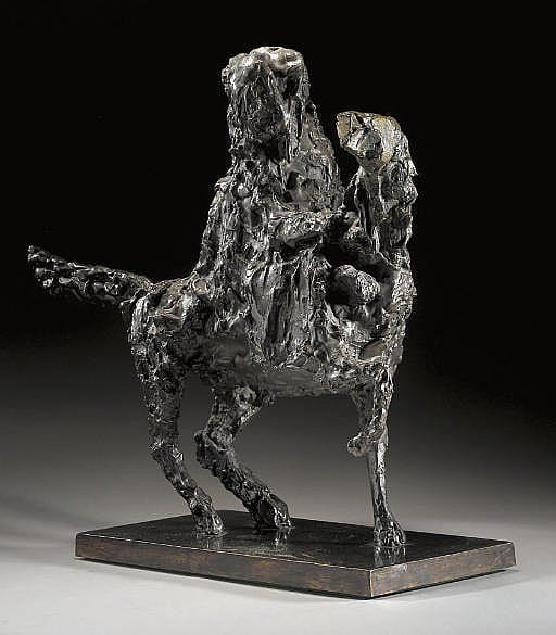 Robert Clatworthy comparable auction result: horse rider