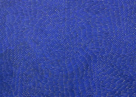 Christine Peterson Nungala comparable auction result: christine peterson nungala sand hills acrylic on linen