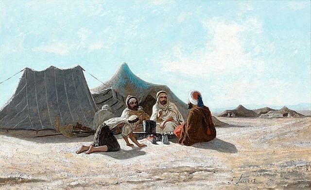 fran ois lauret 1820 1868 le campement · Artcurial · 2015-02-10 François Lauret comparable auction result: fran ois lauret 1820 1868 le campement