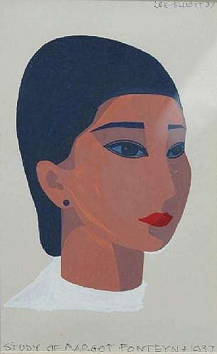 Theyre Lee-Elliott comparable auction result: theyre lee elliott 1903 1988 a study of margot
