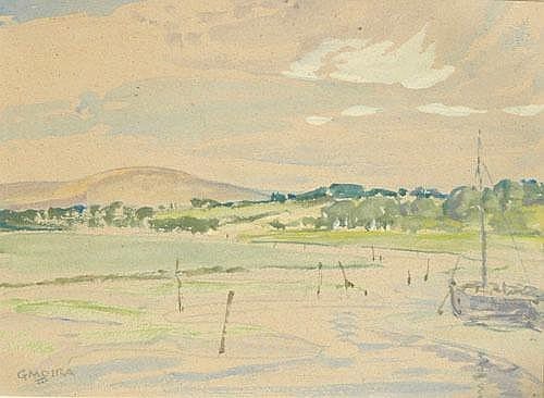 Gerald Edward Moira comparable auction result: gerald edward moira 1867 1959 an estuary