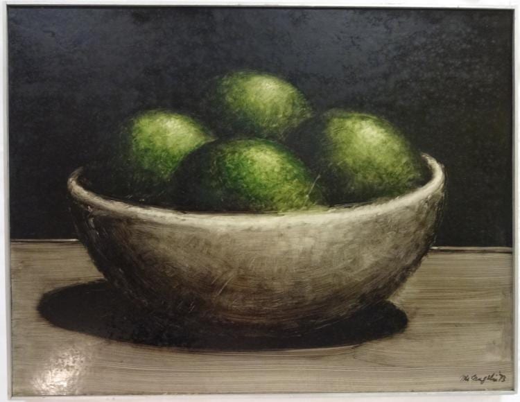 isabel mclaughlin oil on panel still life · Greenwich Auction · 2015-01-21 Isabel McLaughlin comparable auction result: isabel mclaughlin oil on panel still life