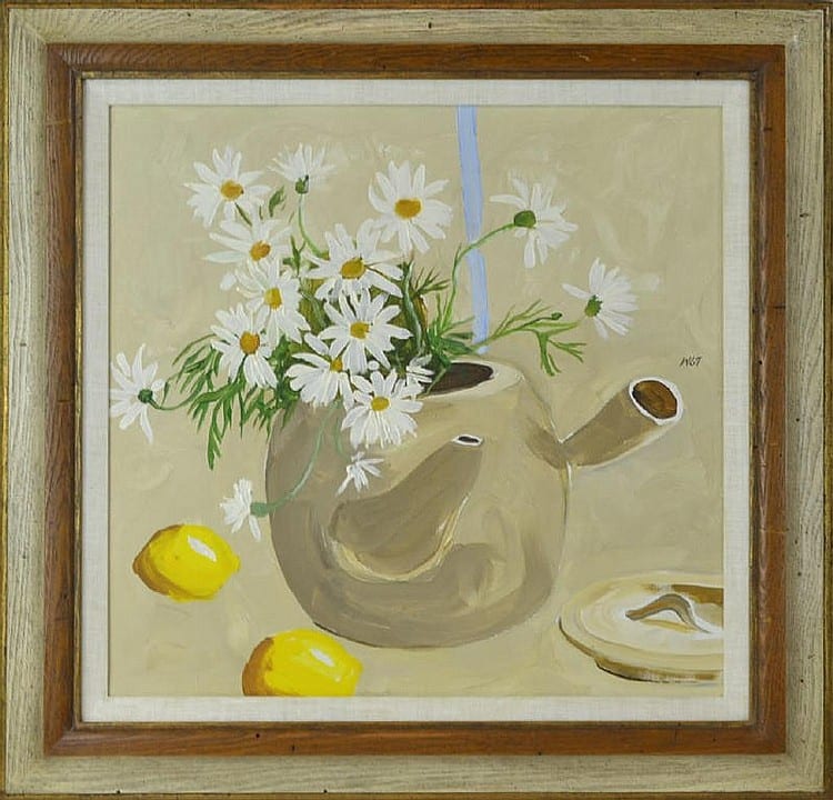 Bryan Wilson comparable auction result: bryan wilson 1927 2002 oil painting