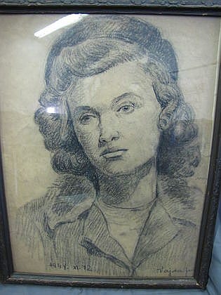 Lajos Vajda comparable auction result: lajos vajda drawing
