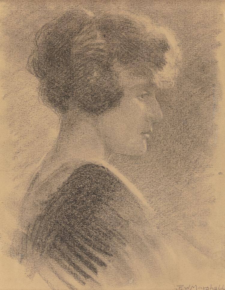 Frank Warren Marshall comparable auction result: frank warren marshall american 1866 1930 portrait of