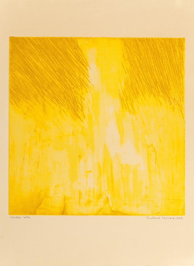 Joseph Samuel Richard Lacroix comparable auction result: richard lacroix canadian b 1939 polykide 1963 inta