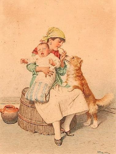 Federico Mazzotta comparable auction result: federico mazzotta italian 19th century a gypsy
