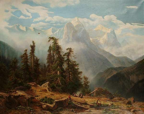 Johann Wilhelm Lindlar comparable auction result: johann wilhelm lindlar german 1816 1896