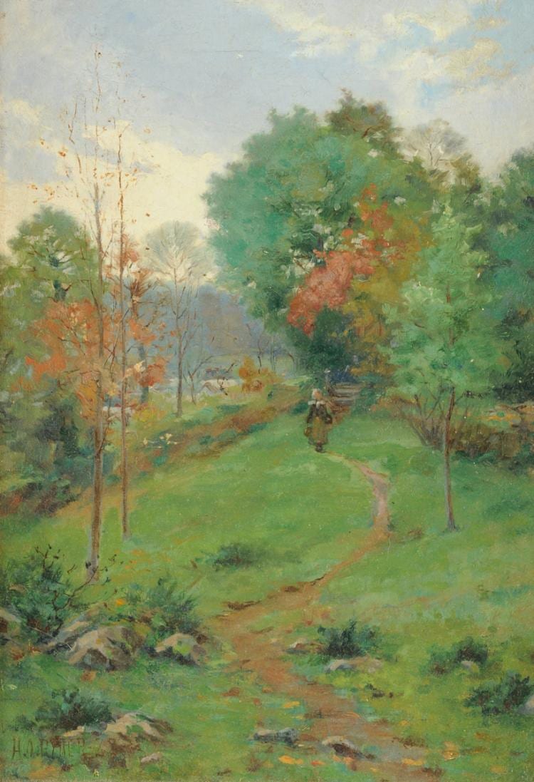 Henry Orne Rider comparable auction result: henry orne rider american 1860 1943 a painting brittany