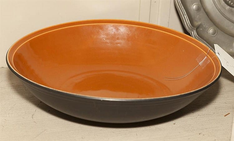 Rookwood Pottery Bowl sold by Link Auction Galleries, lot 31 — auction record photograph