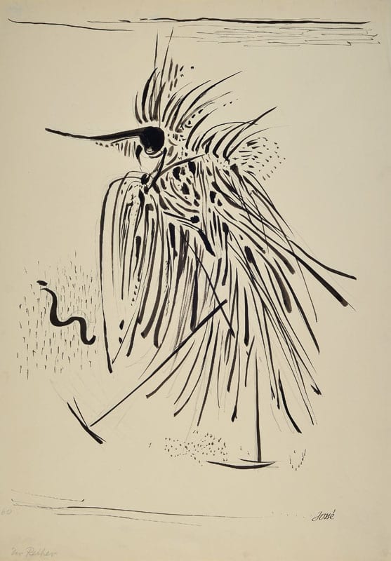 Friedrich Josse comparable auction result: friedrich josse 1897 1994 ink and pencil drawing
