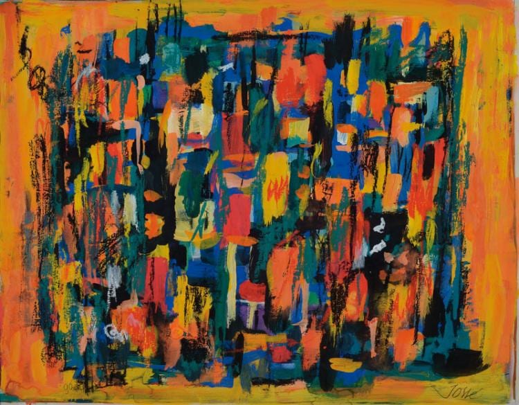 Friedrich Josse comparable auction result: friedrich josse 1897 1994 convolute of two gouaches