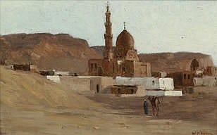 William Heath Wilson comparable auction result: william heath wilson british 1849 1927 tomb at