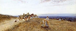 tom lloyd british 1849 1910 homeward from the h · Bonhams · 2013-09-05 Tom LLoyd comparable auction result: tom lloyd british 1849 1910 homeward from the h