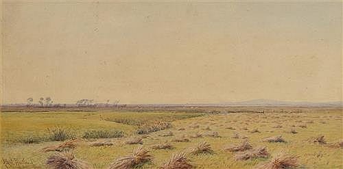 Albert Hartland comparable auction result: albert hartland 1840 1893 harvest time