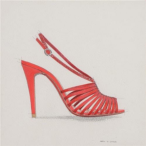 Martin Cooke comparable auction result: martin cooke 20th 21st century christian louboutin