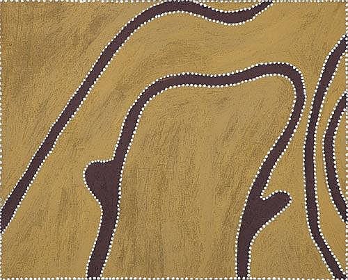 Tommy Carroll comparable auction result: tommy carroll b 1956 my country wet time artlandish aboriginal art gallery certificate