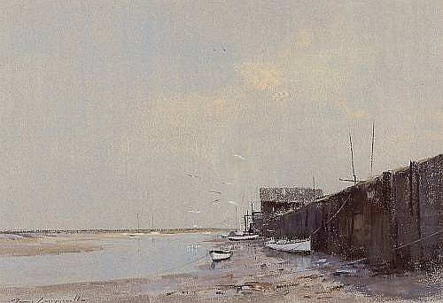 james longueville british b 1942 below the sea wall wells · Bonhams · 2007-10-25 James Longueville comparable auction result: james longueville british b 1942 below the sea wall wells