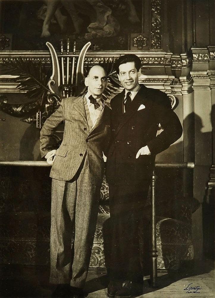 Boris Lipnitzki comparable auction result: boris lipnitzki 1887 1971 leonid massine et serge lifar