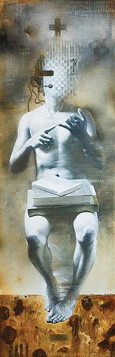 Ronald Ventura - Thinking Man comparable sale