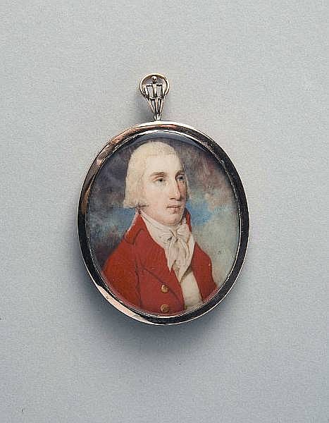 John (1750) Nixon comparable auction result: james nixon british 1741 1812 portrait miniature of a gentleman in red coat with gold buttons white waistcoat and tied cravat oval 6cm 2 3 8in