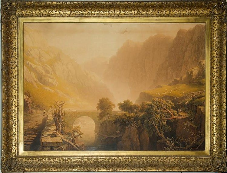 george fennel robson 1788 1833 pont aberglaslyn · STAIR · 2015-03-14 George Fennel Robson comparable auction result: george fennel robson 1788 1833 pont aberglaslyn