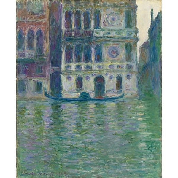 l - Claude Monet , 1840-1926 Le Palais Dario Oil on canvas comparable sale
