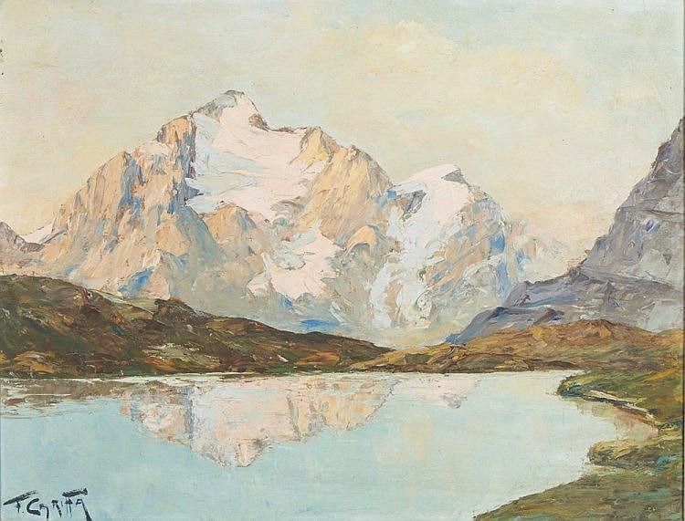 Francis Cariffa comparable auction result: francis cariffa leo sobre madeira 49 x 65 cm