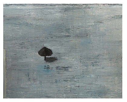 Boris Viskin comparable auction result: boris viskin la palapa firmado y fechado mex 92 al reverso leo sobre tela 144 5 x 180 5 cm