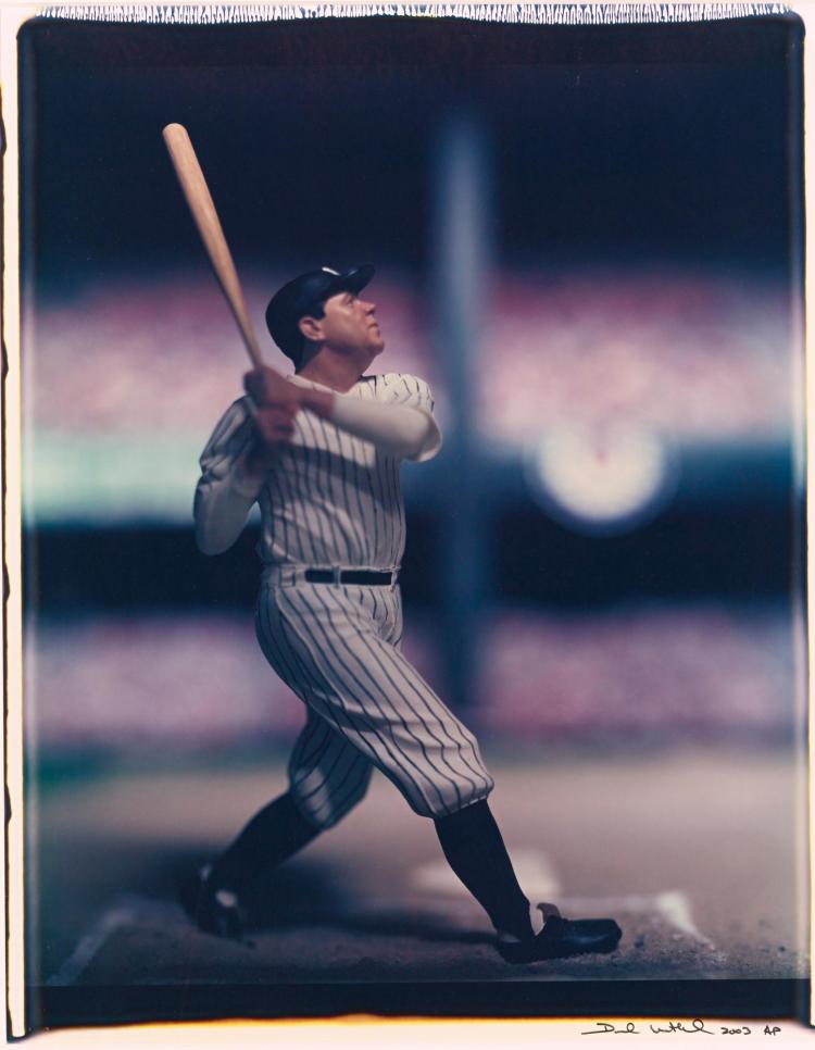 DAVID LEVINTHAL | Babe Ruth, New York Yankees (from the Baseball series) sold by Sotheby's, lot 86 — auction record photograph