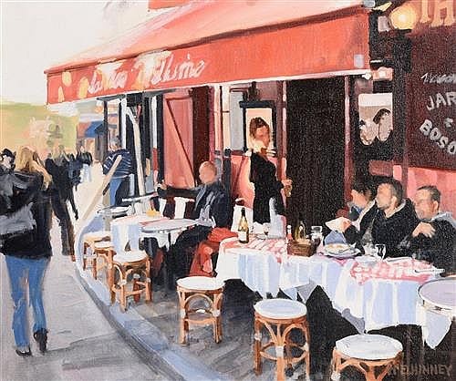 David McElhinney comparable auction result: david mcelhinney b 1972 le mere catherine montmartre