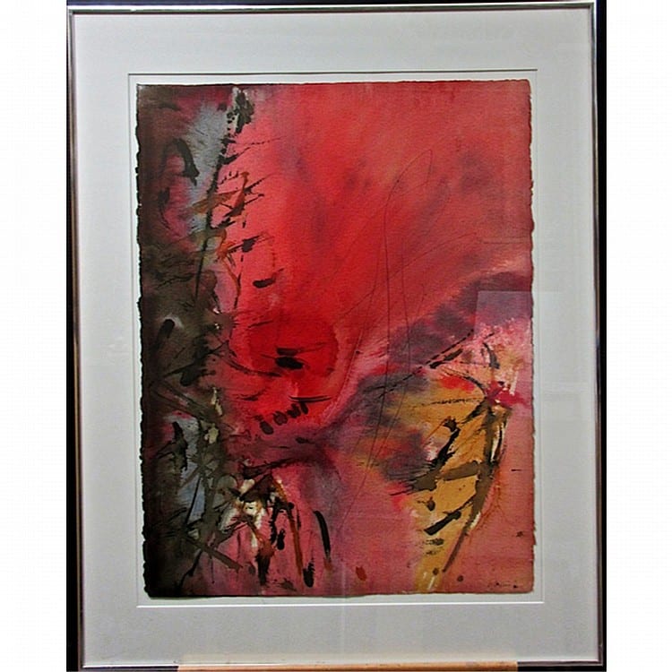 donald jarvis canadian 1923 2001 fire ink watercolour signed and dated 80 lower right titled to gallery label verso sheet 30 x 22 76 2 x 55 9 cm · Waddington's · 2015-03-19 Donald Jarvis comparable auction result: donald jarvis canadian 1923 2001 fire ink watercolour signed and dated 80 lower right titled to gallery label verso sheet 30 x 22 76 2 x 55 9 cm