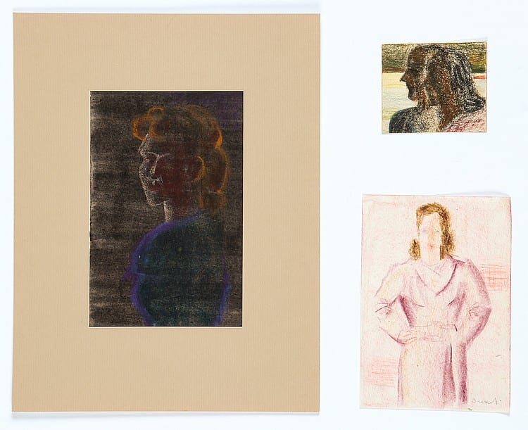 Hans Christoph Drexel comparable auction result: hans christoph drexel german 1886 1979 three works on paper