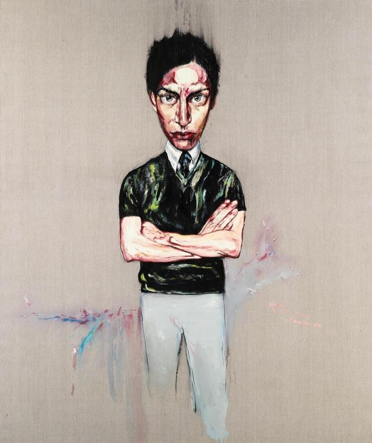 Zeng Fanzhi | Portrait comparable sale