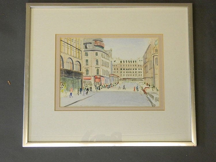 Irene Lesley Main comparable auction result: irene lesley main signed ink and watercolour inscribed gordon street g