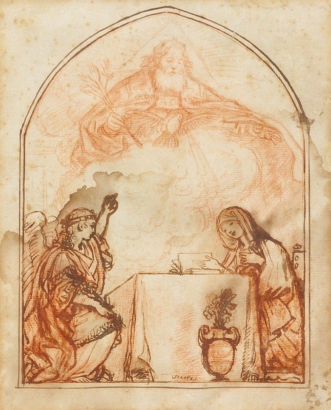 Francisco Vieira Lusitano comparable auction result: francisco vieira lusitano 1699 1783 annunciation