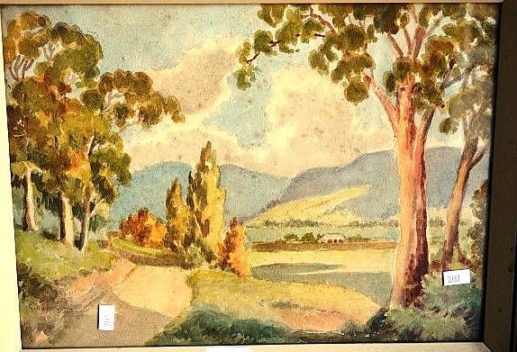 George Ansdell comparable auction result: george ansdell watercolour signed 26 x 35cm