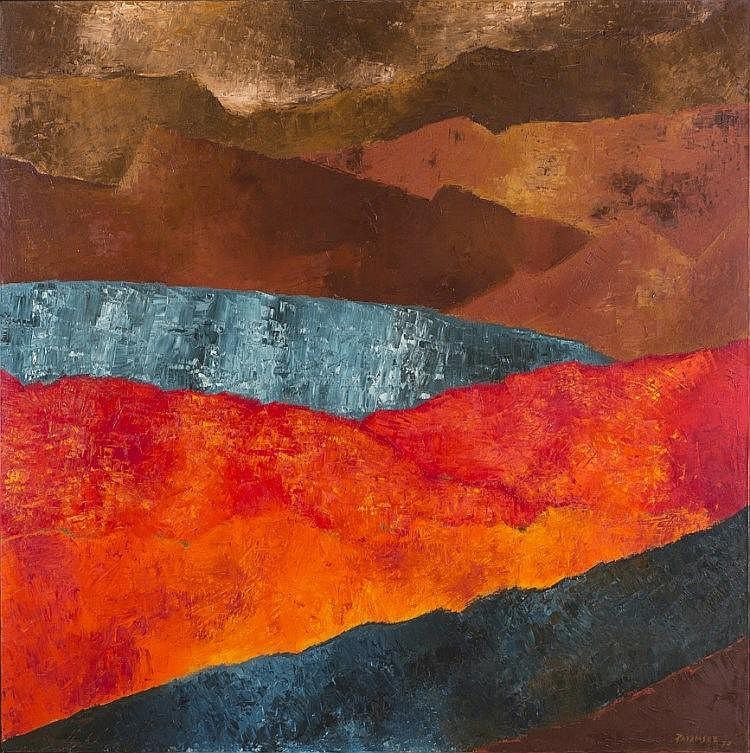 Akbar Padamsee b. 1928 Metascape comparable sale