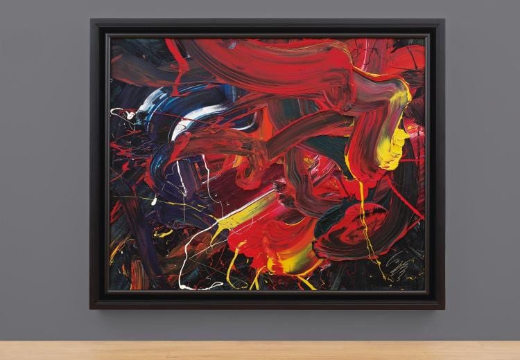 Shiraga Kazuo | Jyumanhassenbongomaku comparable sale