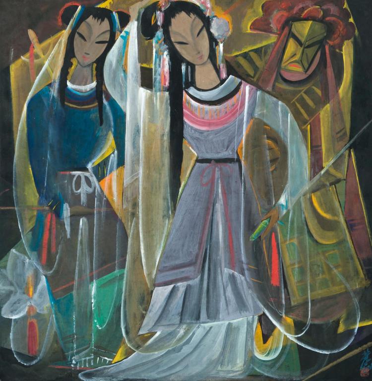 Lin Fengmian (1900-1991) | Opera Personae comparable sale