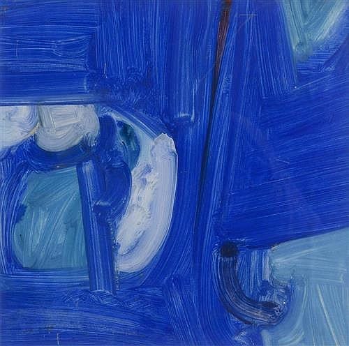 Bob Crossley comparable auction result: bob crossley 1912 2010 british head with ultramarine ii 1965