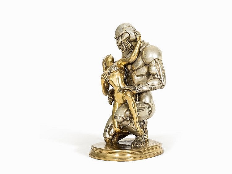 Don Alberto Carlos, Bronze Sculpture, Germany, c. 1990 sold by Auctionata Paddle8 AG, lot 117 — auction record photograph