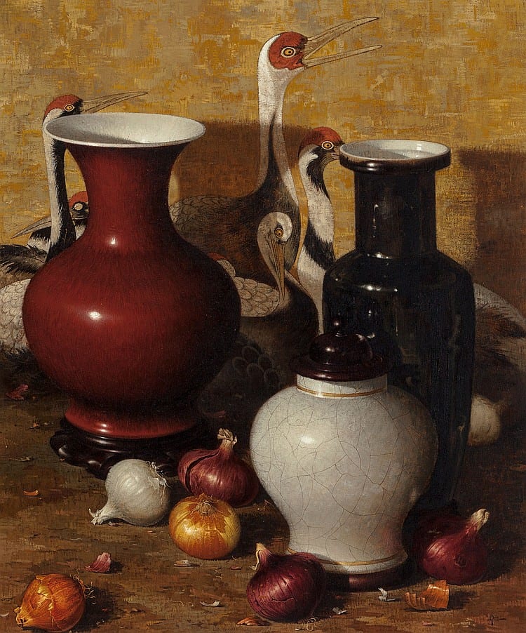 Frederik Ebbesen Grue comparable auction result: frederik ebbesen grue american 1951 1995 still life