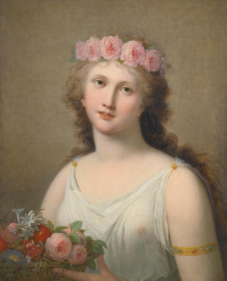 Charles Paul Landon comparable auction result: charles paul landon allegory of summer