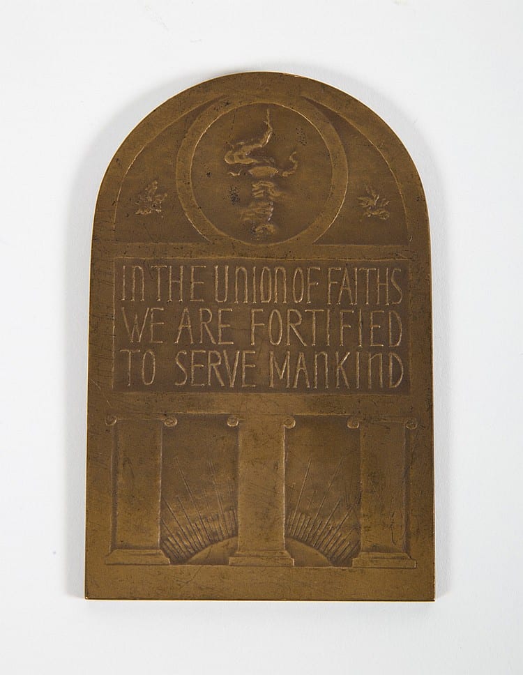 Louis Rosenthal comparable auction result: louis rosenthal bronze plaque