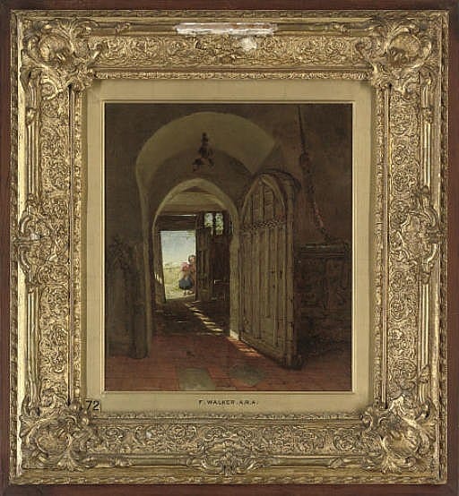 Frederick (1840) Walker comparable auction result: the old church